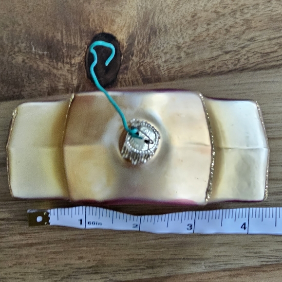 RADKO sweet mantle clock Christmas ornament - Picture 3 of 5